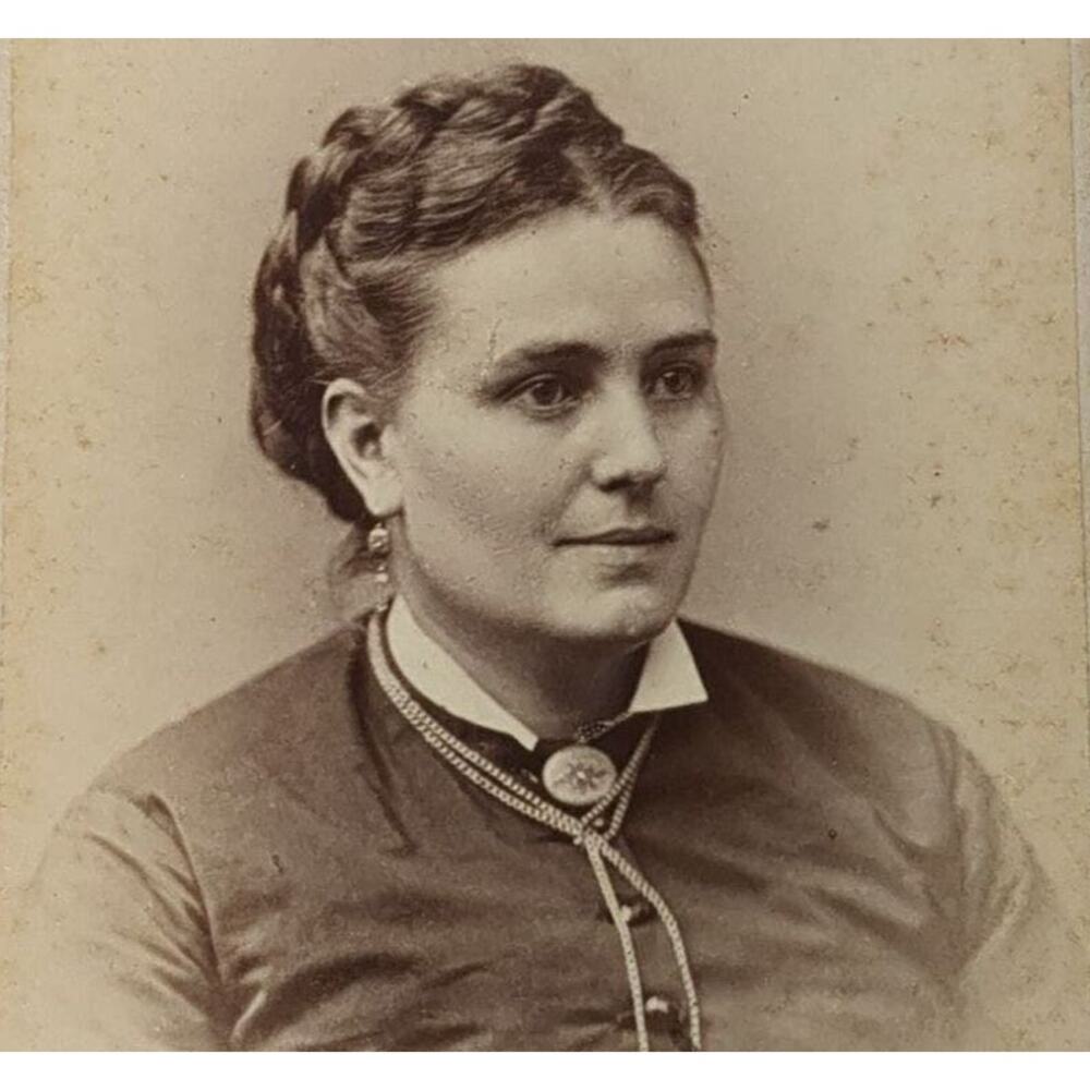 Adult Woman Photograph Smiths Photography Chicago Vintage Carte‎ de Visite